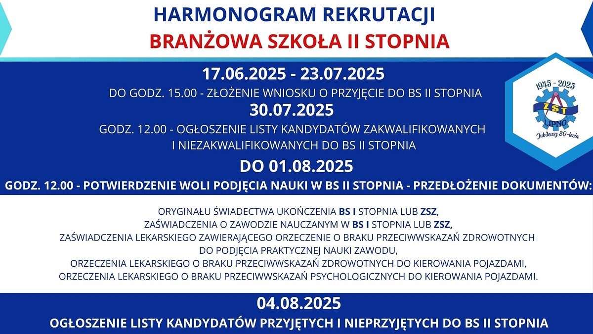 Zespół Szkół Technicznych Radom Plan Lekcji www.zstlipno.edu.pl